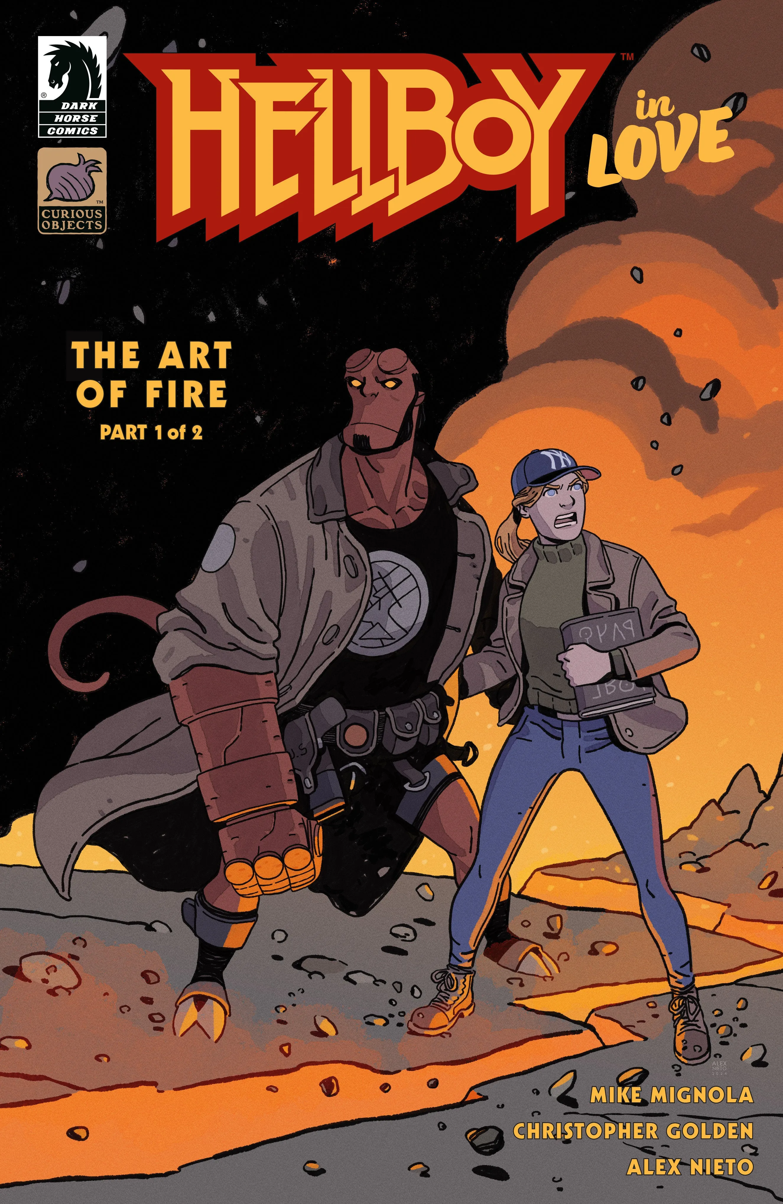 Hellboy in Love: The Art of Fire #1 Cover A Alex Nieto