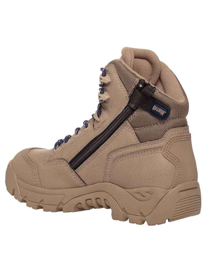 Magnum MPW160 Womens Precision Max Composite Toe - Zip Side - Waterproof Boot CT SZ WPI