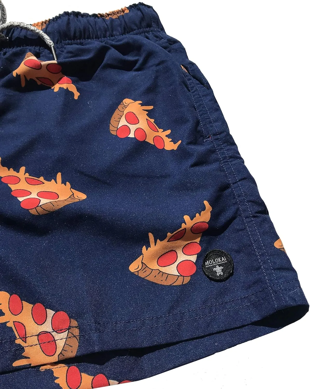 Molokai Mens Swim Trunks Quick Dry Elastic Waist Drawstring