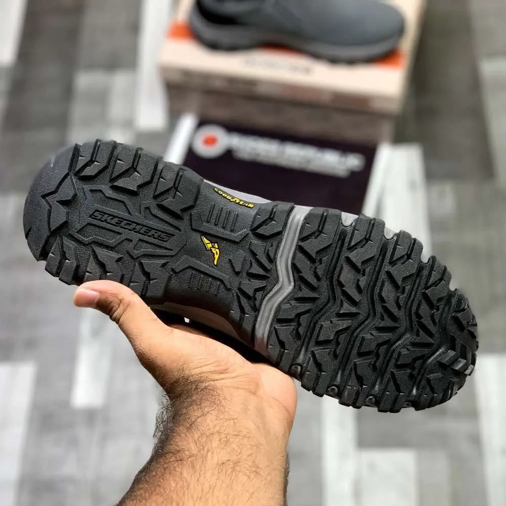 Skecherrs Dlux Trail Goodyear Sole "Grey"