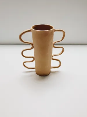 WAVES VASE - SAND -001