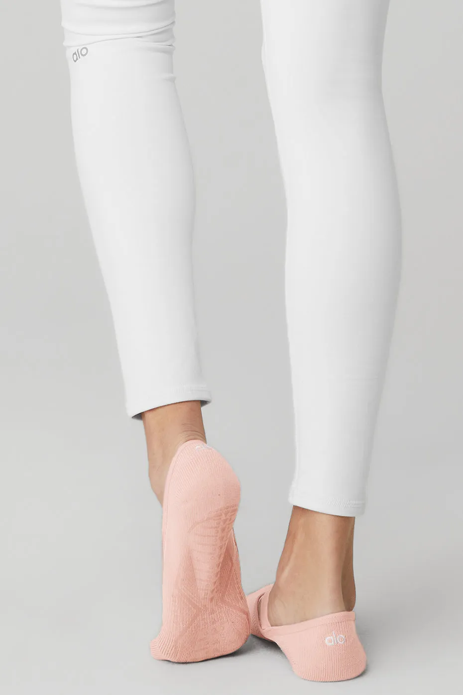 Women's Pivot Barre Sock - Pale Mauve